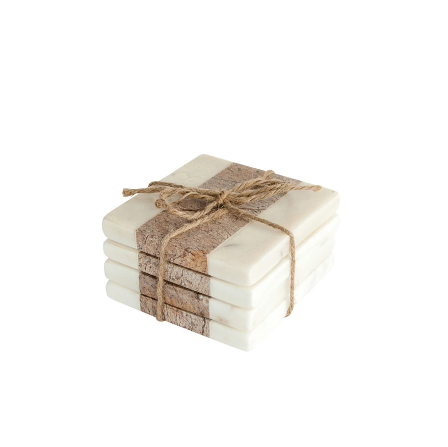 Marble Coaster Set