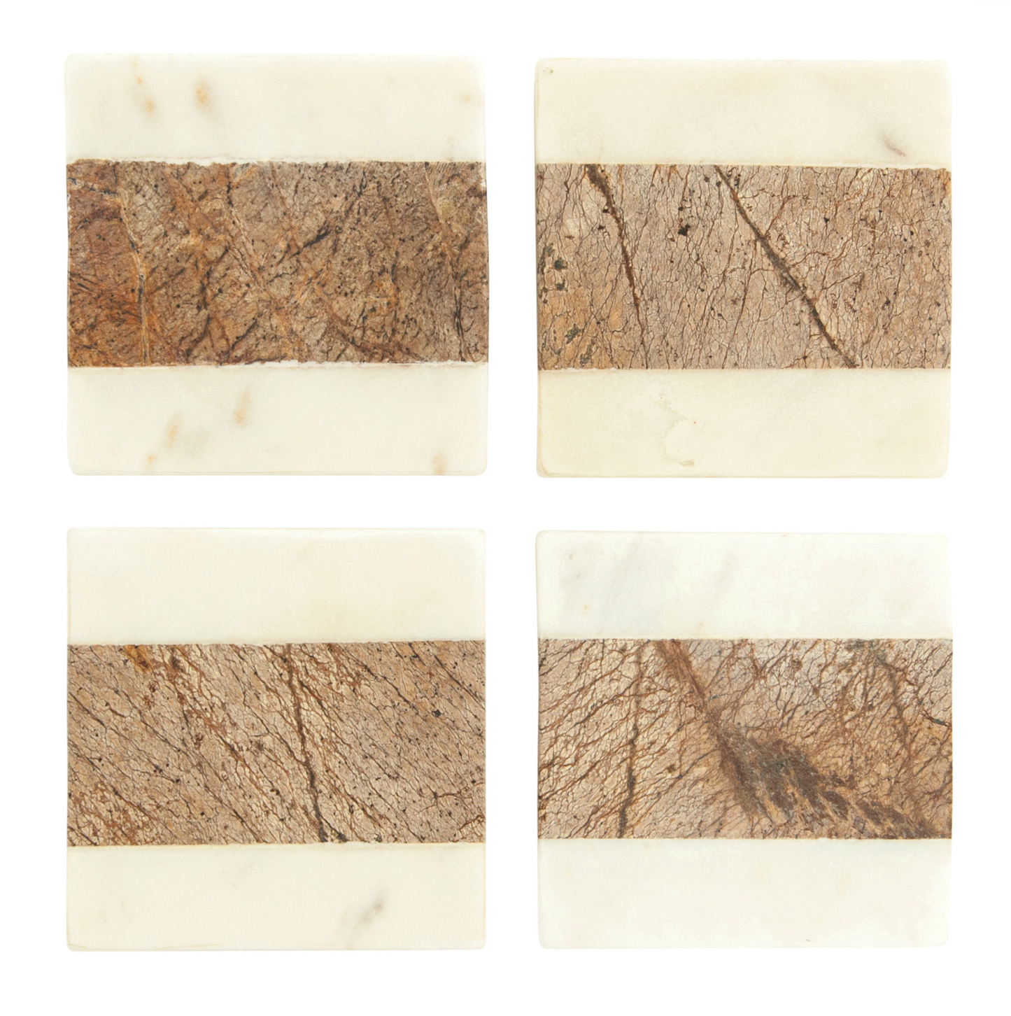 Marble Coaster Set