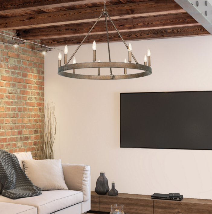 Elora Copper Chandelier