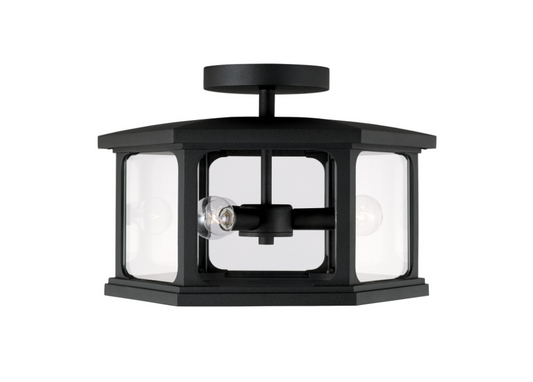Walton Outdoor Semi-Flush Mount