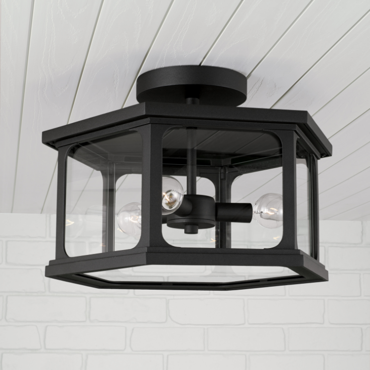 Walton Outdoor Semi-Flush Mount