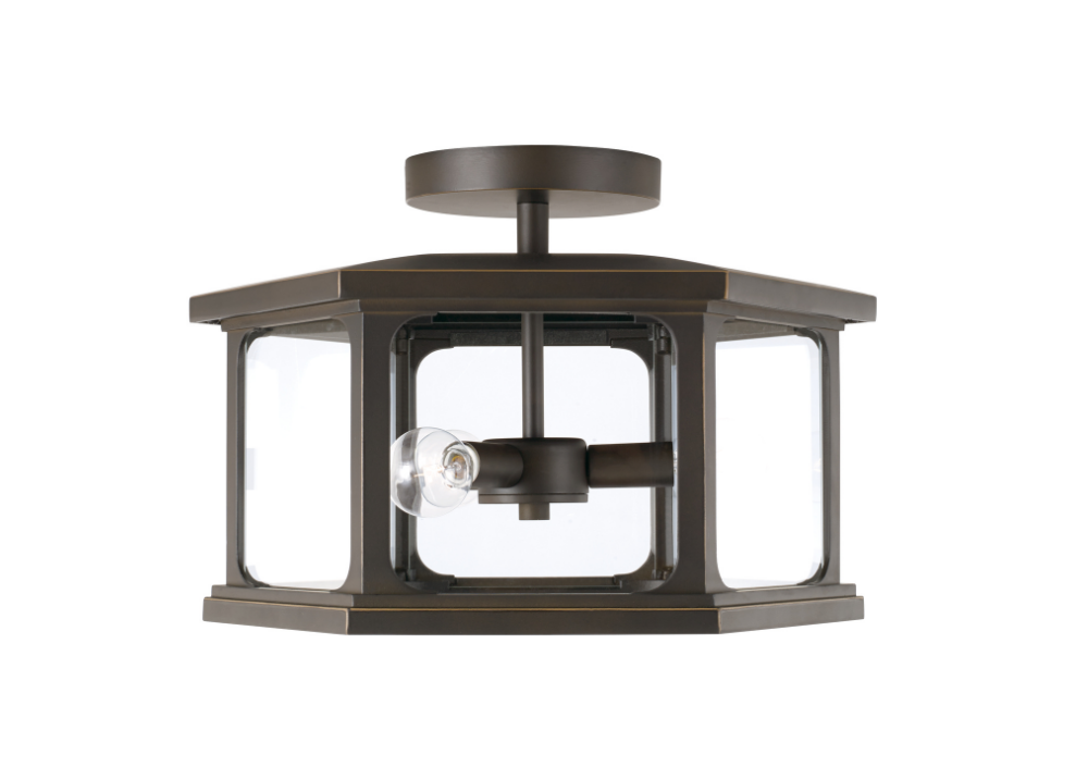 Walton Outdoor Semi-Flush Mount