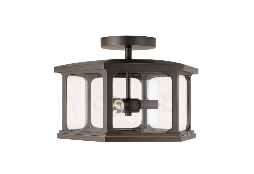 Walton Outdoor Semi-Flush Mount