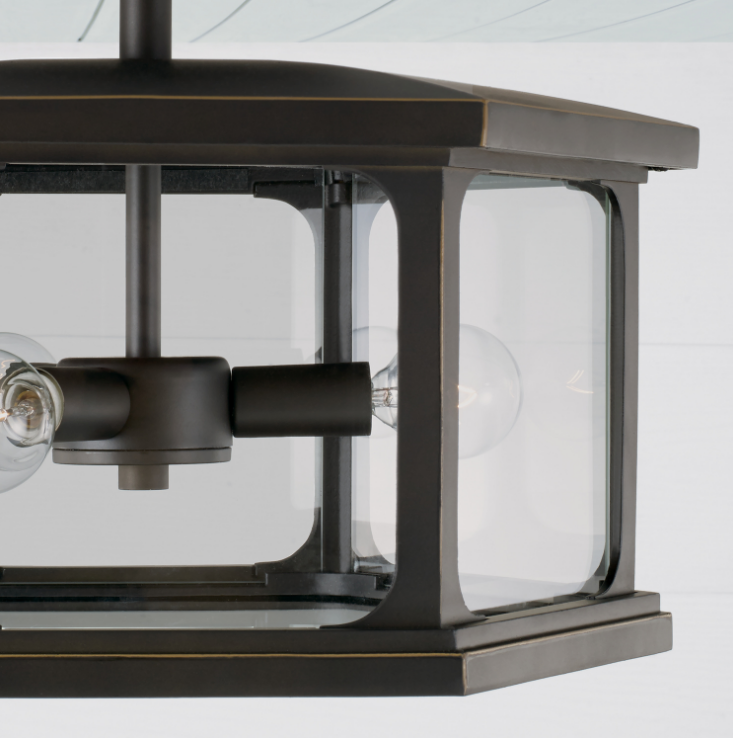 Walton Outdoor Semi-Flush Mount