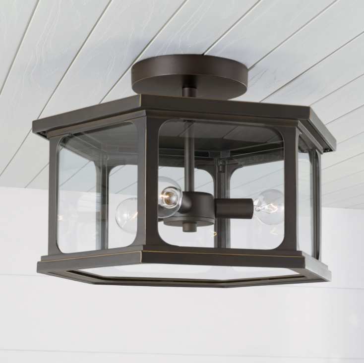 Walton Outdoor Semi-Flush Mount