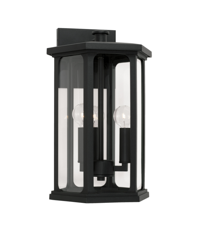 Walton Outdoor Black Sconce