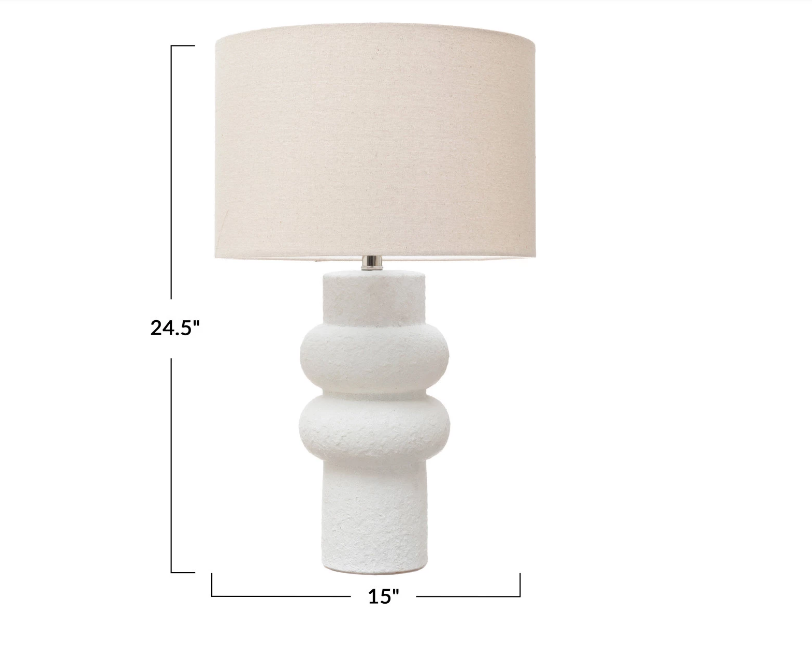 Santorini Stoneware Table Lamp
