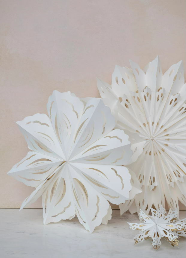 Paper Snowflake Ornament