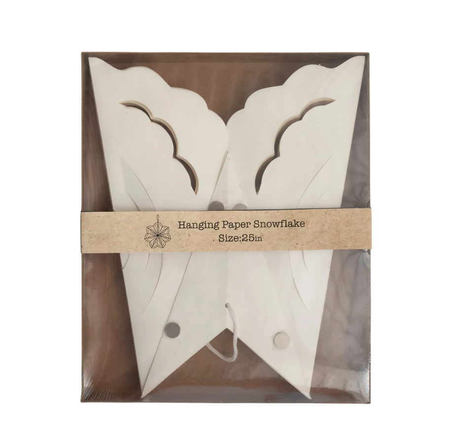 Paper Snowflake Ornament
