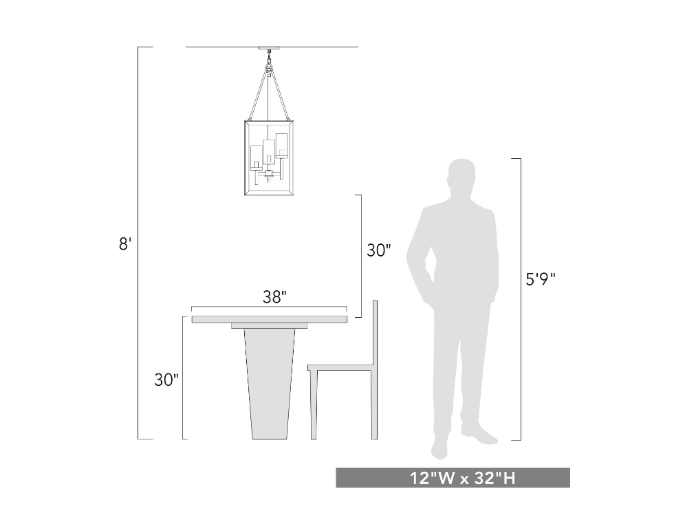 Jenkins 3 Light Pendant