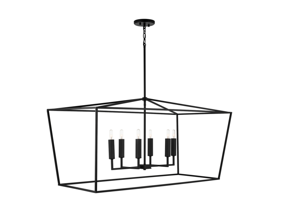 Theo 6 Light pendant