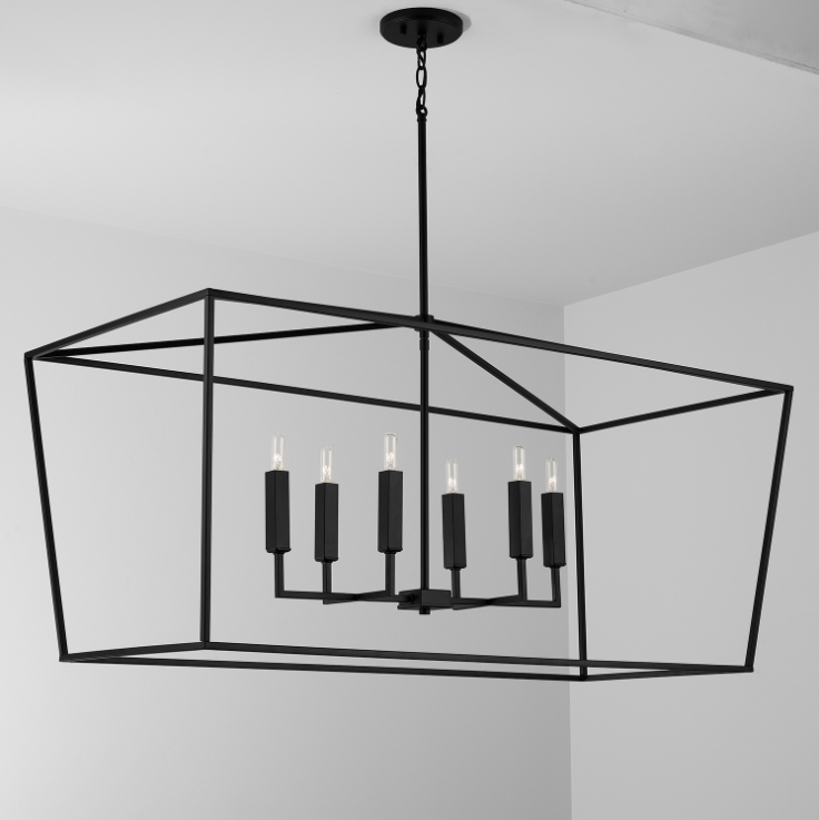 Theo 6 Light pendant