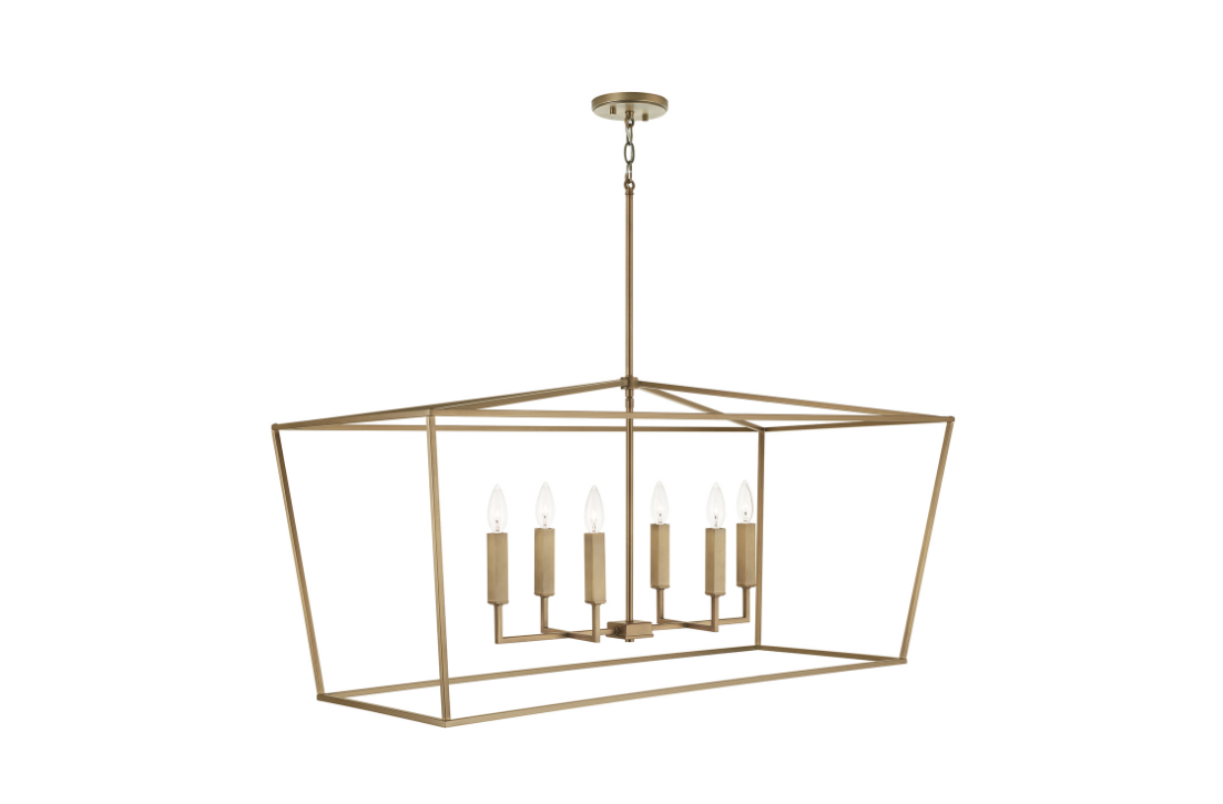 Theo 6 Light pendant