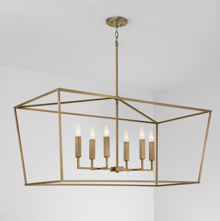 Theo 6 Light pendant
