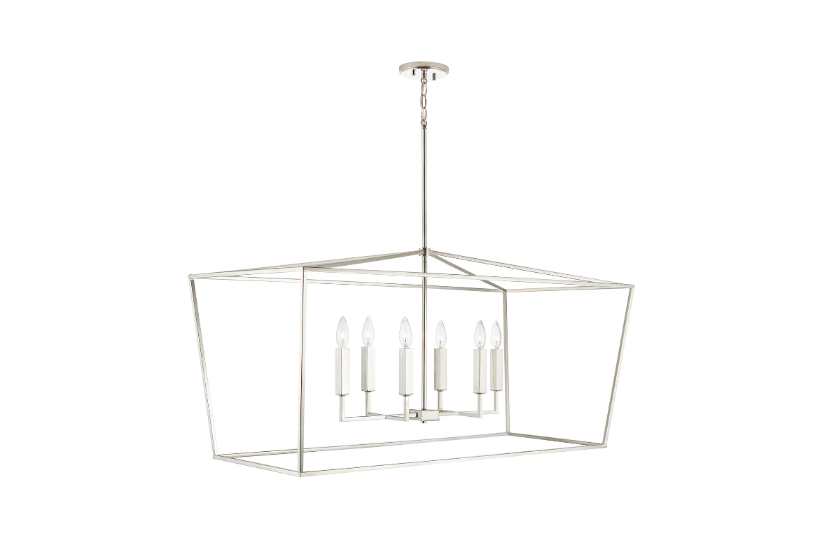 Theo 6 Light pendant