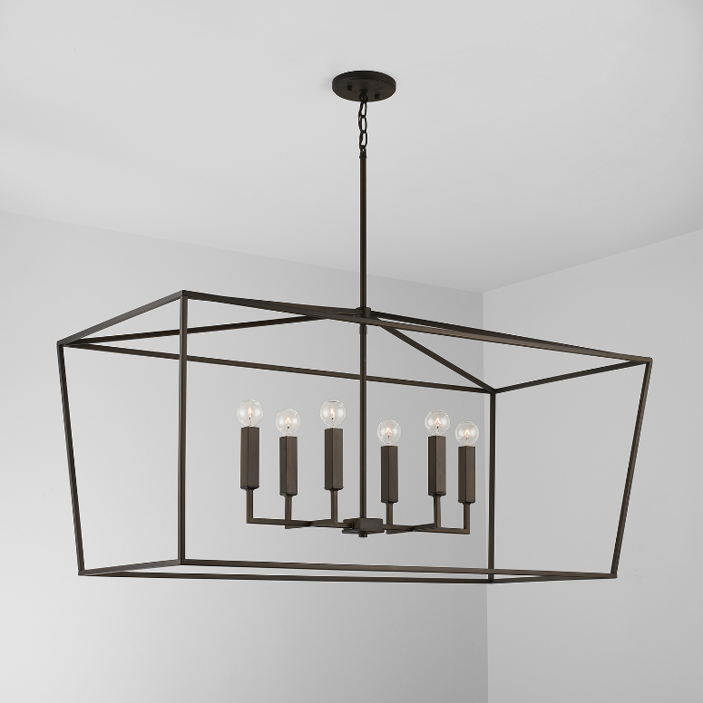 Theo 6 Light pendant
