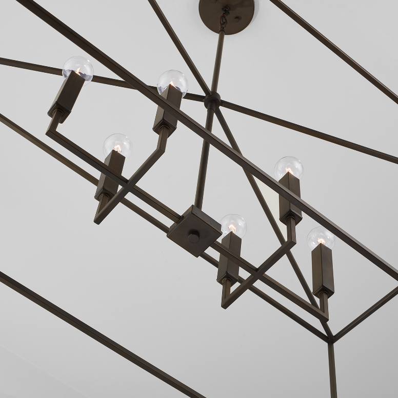 Theo 6 Light pendant