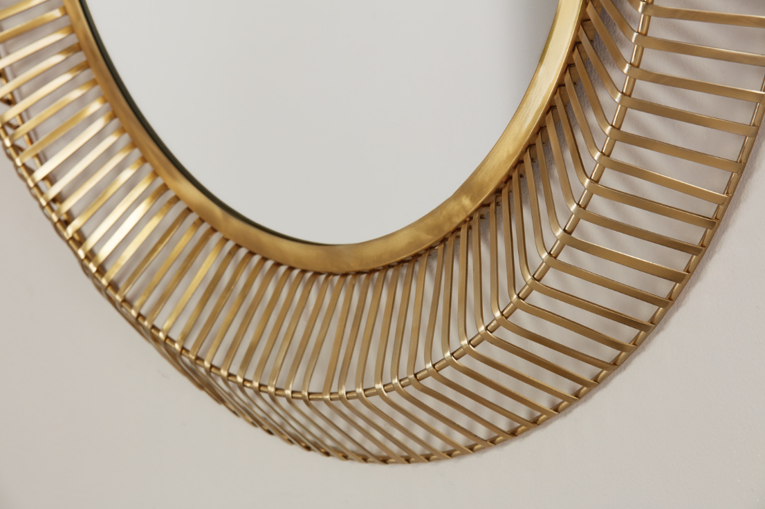 Micha Gold Mirror
