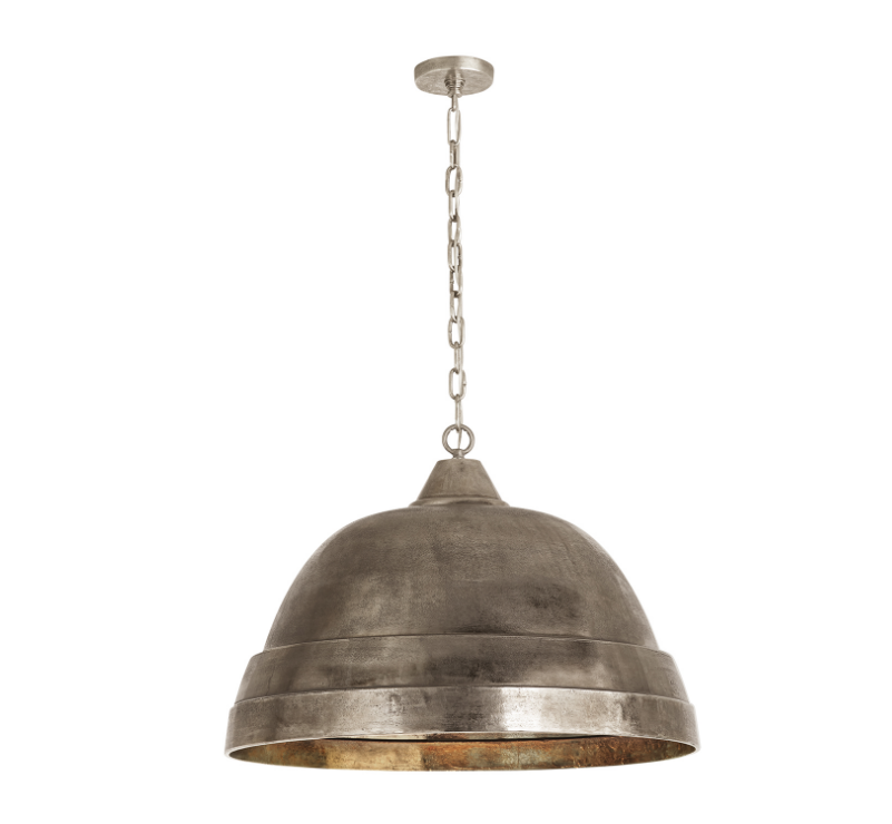 Oxidized Nickle Pendant