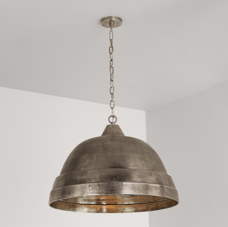 Oxidized Nickle Pendant