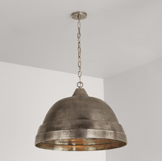 Oxidized Nickle Pendant