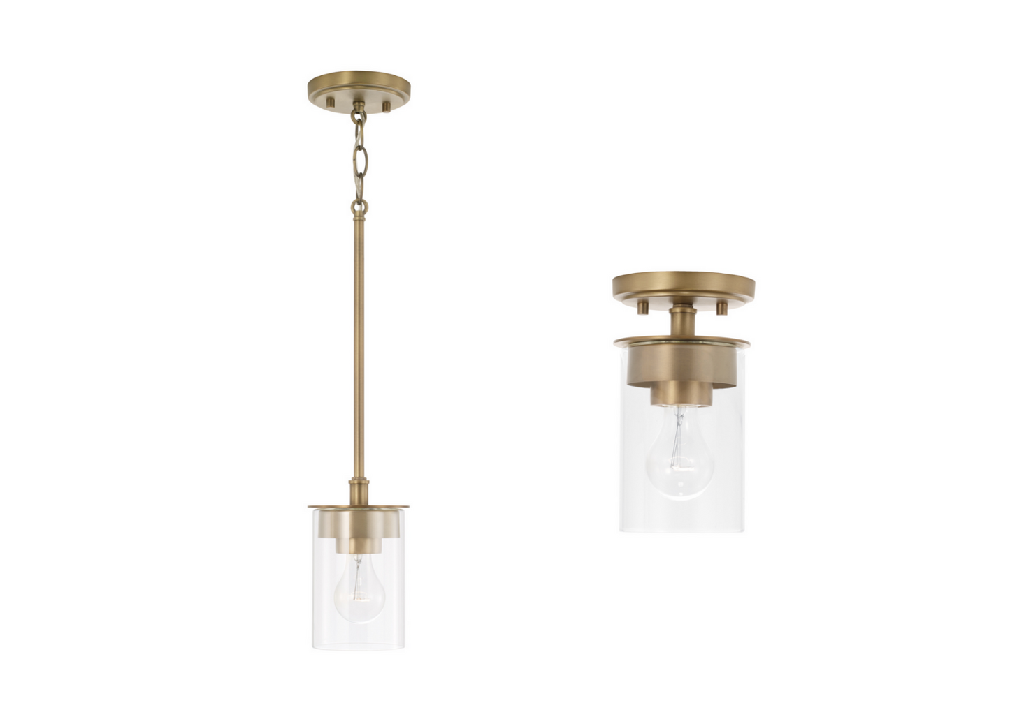 Remy Mini Pendant OR Semi Flush Mount