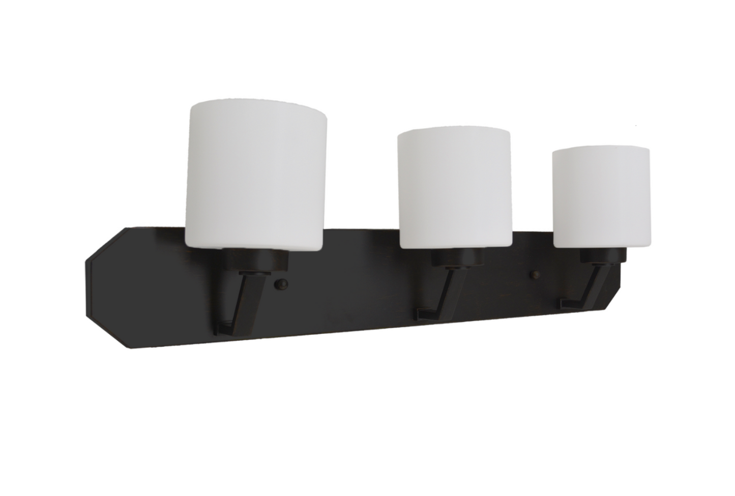 Piper Matte Black & White Vanity Light