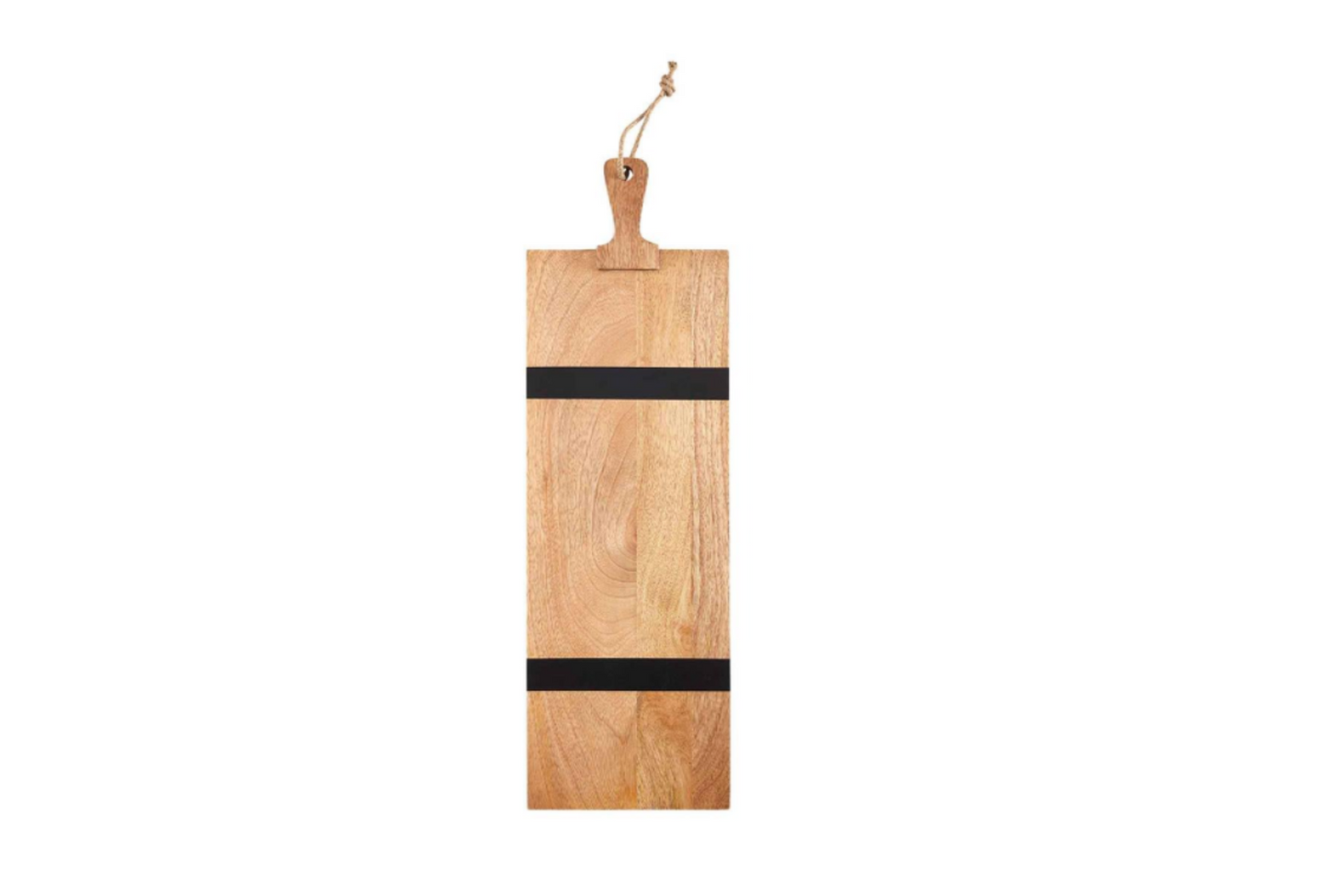 Long Black Wood Serving Boards