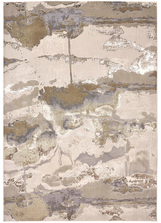 Aura Gold/Gray Rug