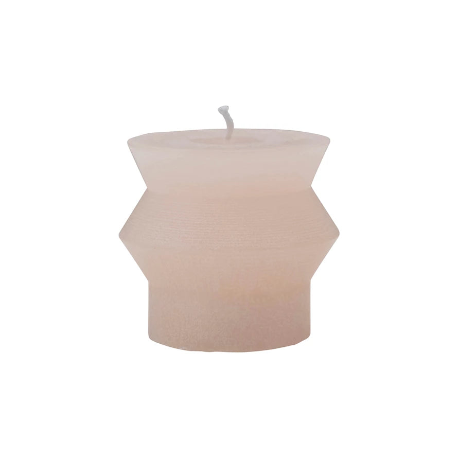 Blush Small Totem Pillar Candle