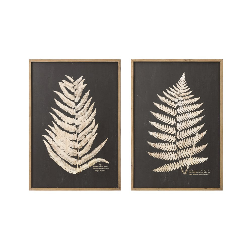 Laser Cut Framed Fern Leaf