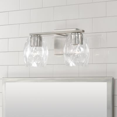 Luke Nickel Vanity Light