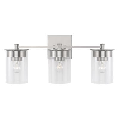 Dawson Brushed Nickel Vanity Light