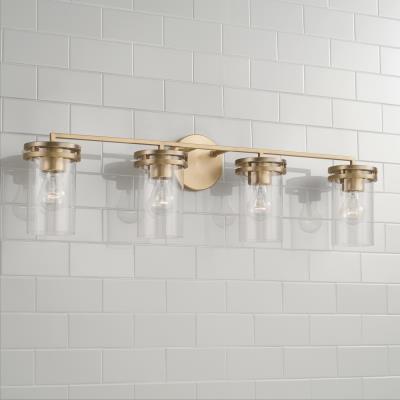 Stephanie Brass Vanity Light