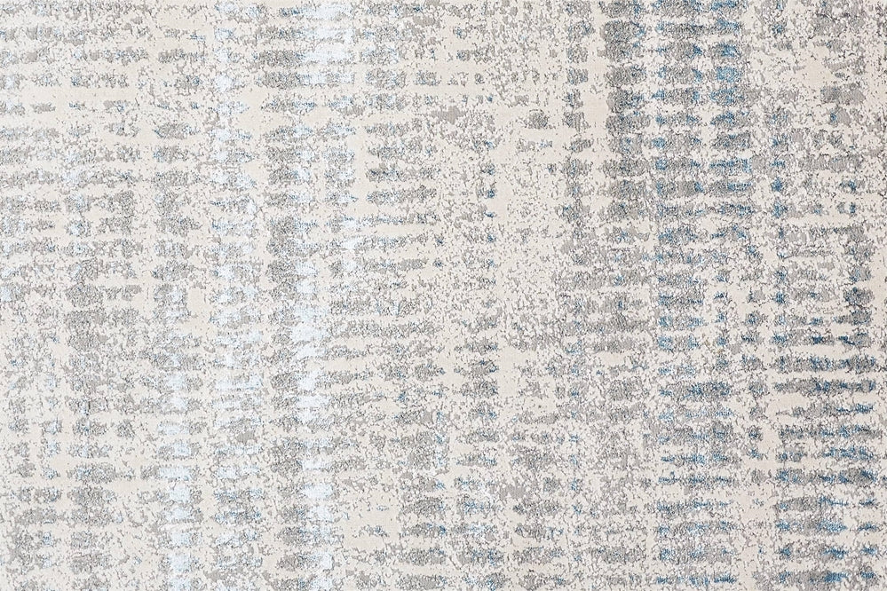 Azure Blue/Gray Rug