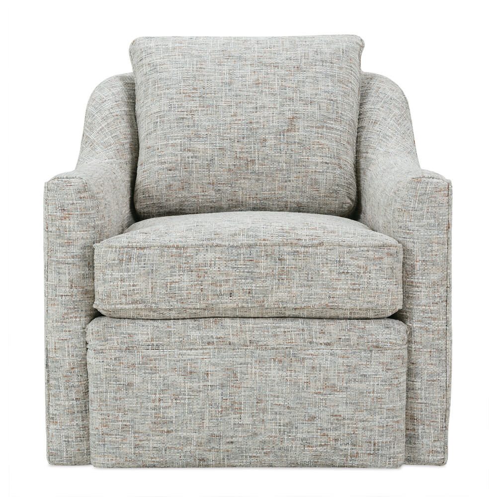 Hollis Chenille Swivel Chair