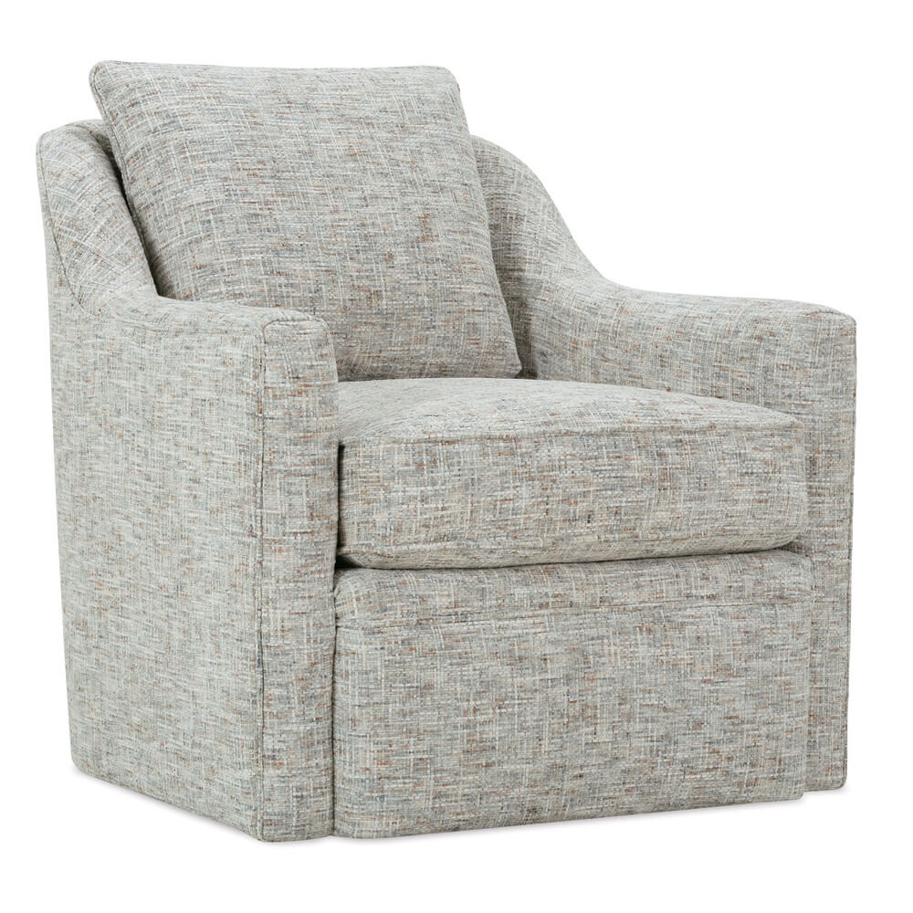 Hollis Chenille Swivel Chair