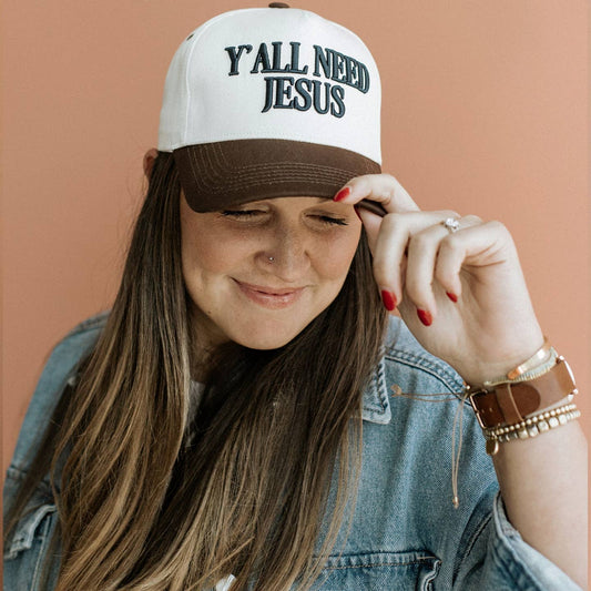 Ya'll Need Jesus Trucker Hat