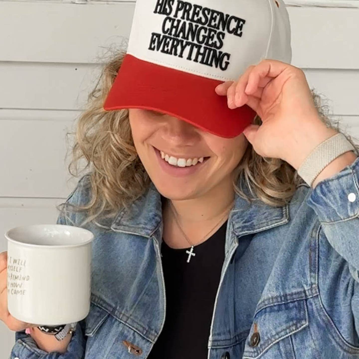 His Presence Changes Everything Trucker Hat