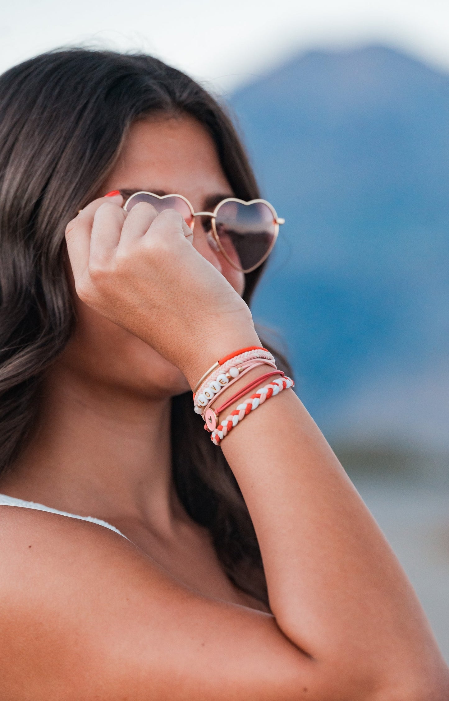 Love Hair Tie Bracelet