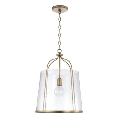 Madison Aged Brass Pendant