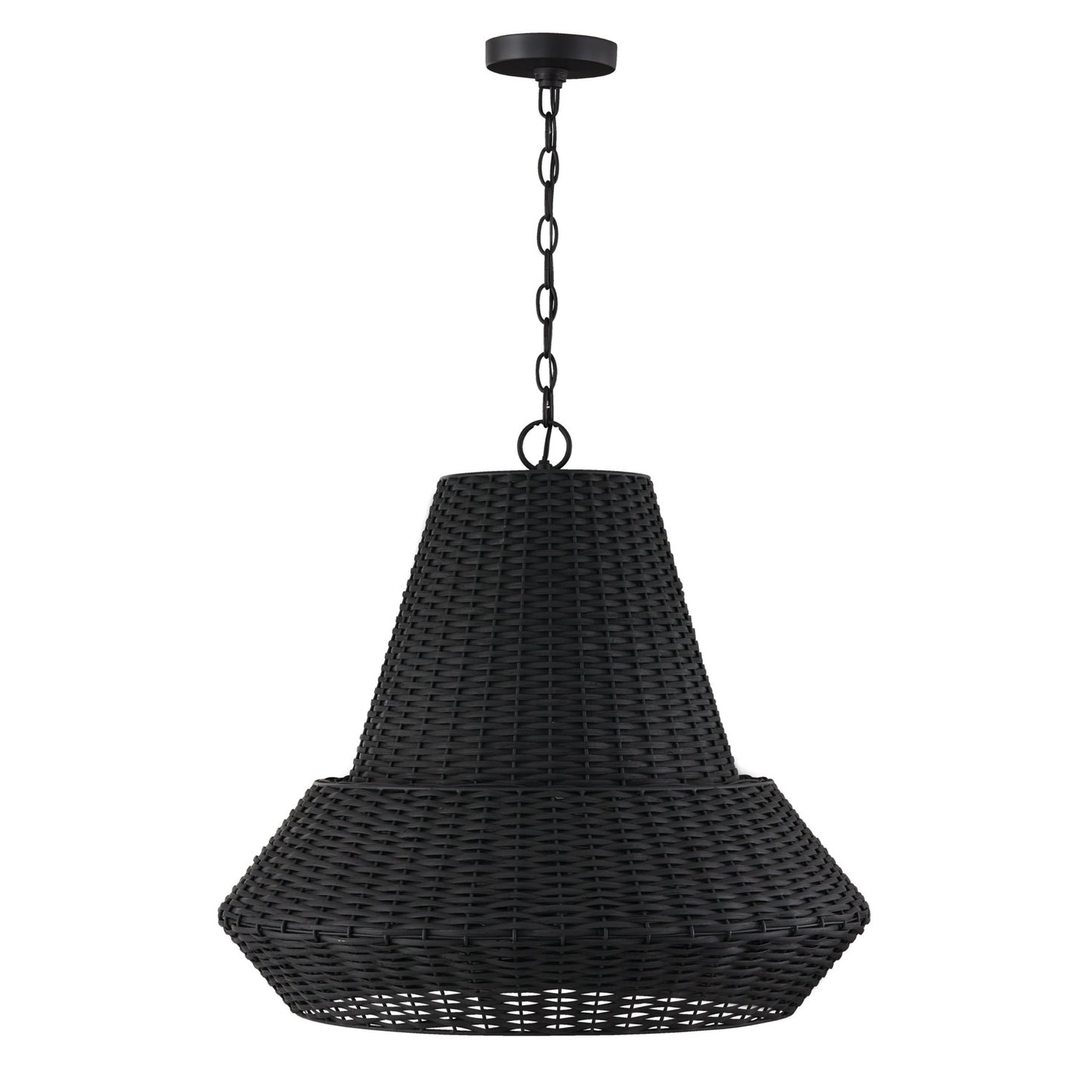 Black Basket Pendant