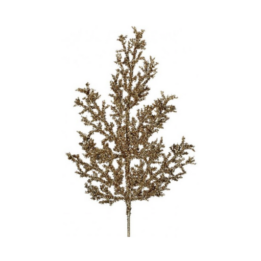 Tinsel Cedar Spray