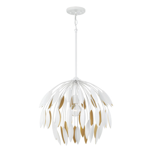 Margo Pendant in White