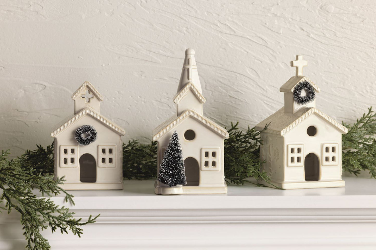 Ceramic Church Sitter