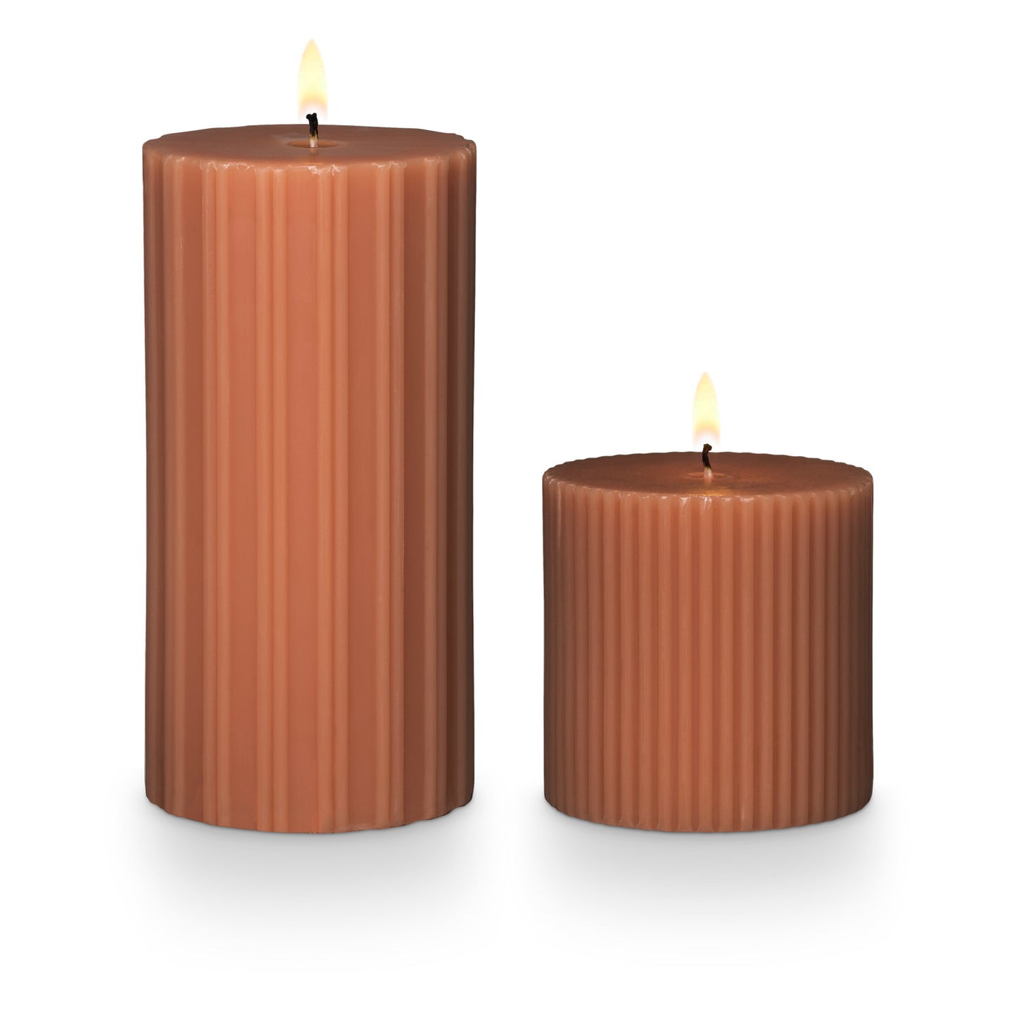 Terra Tebac Fragranced Pillar Candle