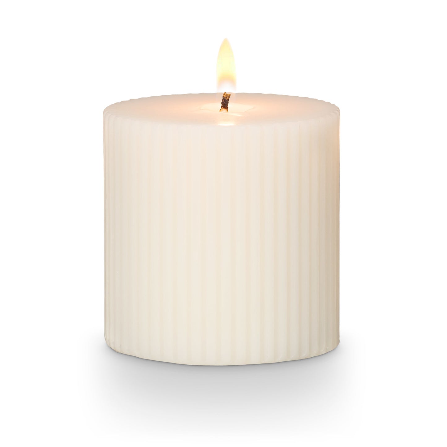 Winter White Pillar Candle