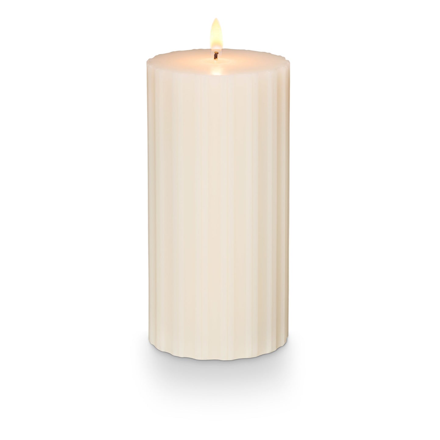 Winter White Pillar Candle