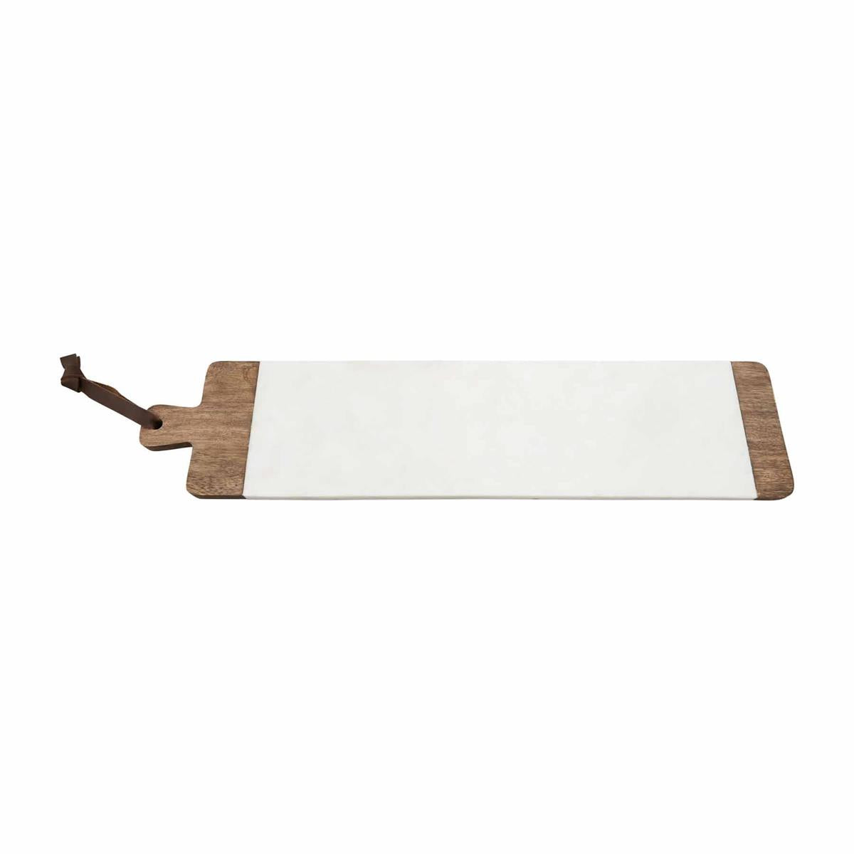 Marble and Wood Serving Board