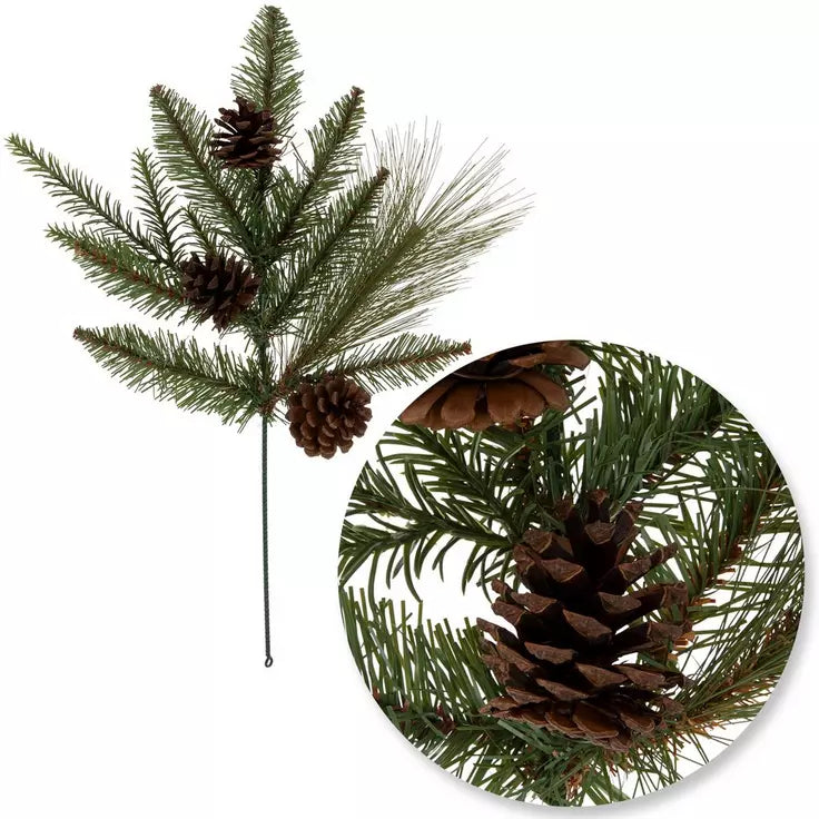 Mixed Pine & Pinecone  Spray